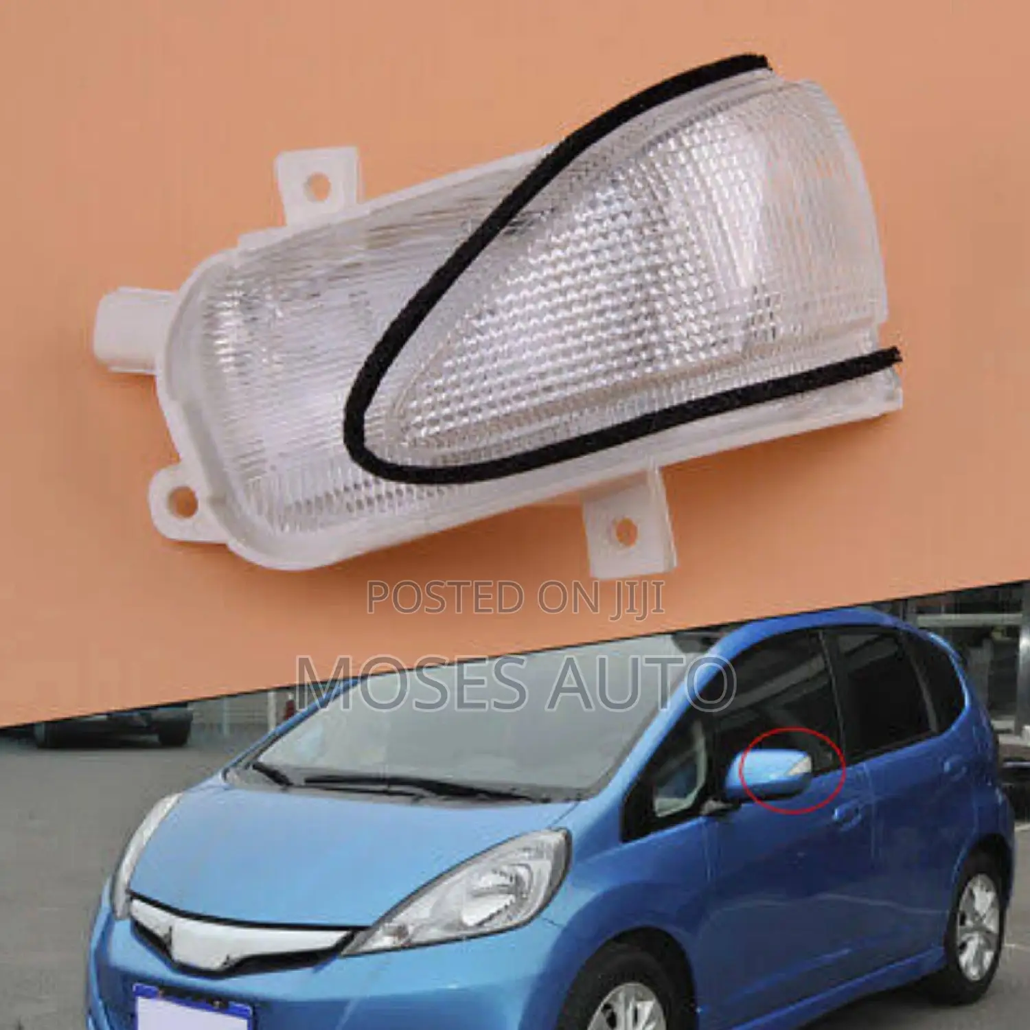 Honda Fit 2008-2010 Side Mirror Indicator
