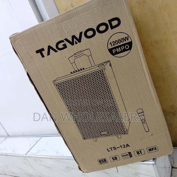 New TAGWOOD 12 Inch Outdoor Speaker, Bluetooth, Microphone - main view
