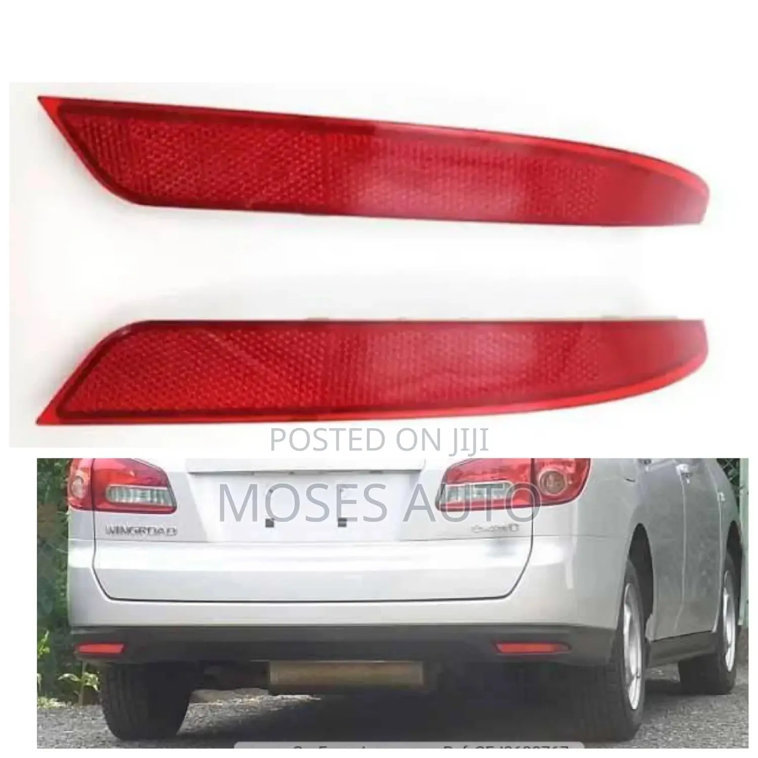 Nissan Wing Road Y12 Bumper Reflector