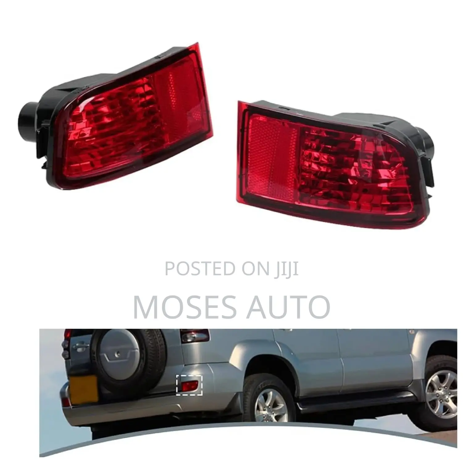 Prado 120 Bumper Reflector