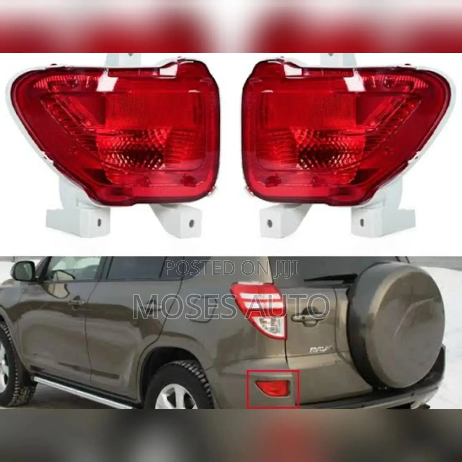 Rav4 Ac 36 Bumper Reflector