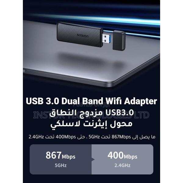 Ugreen AC1300 Dual-Band Wireless USB Adapter - CM492 - thumbnail 2