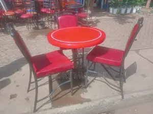 Restaurants and Bar Chairs and Round Table