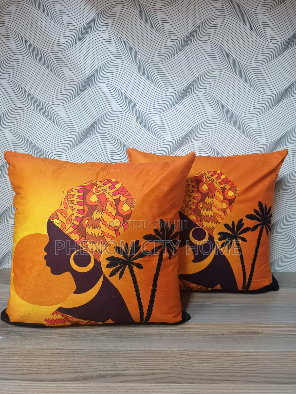 African Print Throwpillow Cases