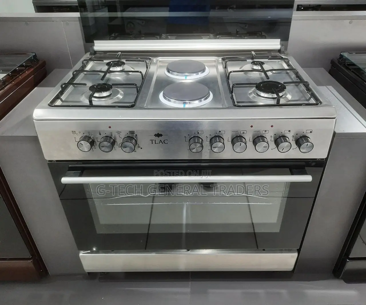 Cooker!Tlac 4gas+2electric Hot Plate 60*90 Oven Cooker