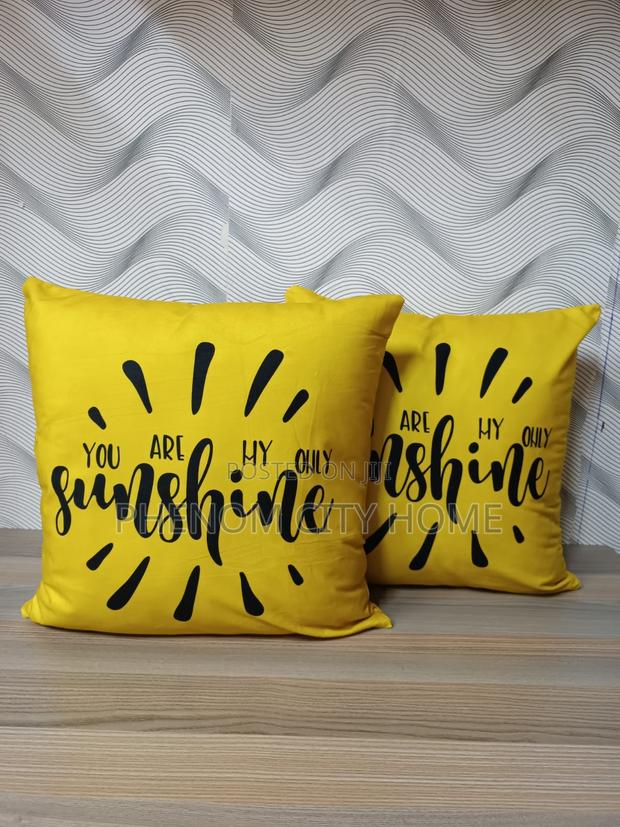 Printed Pillow Covers Available