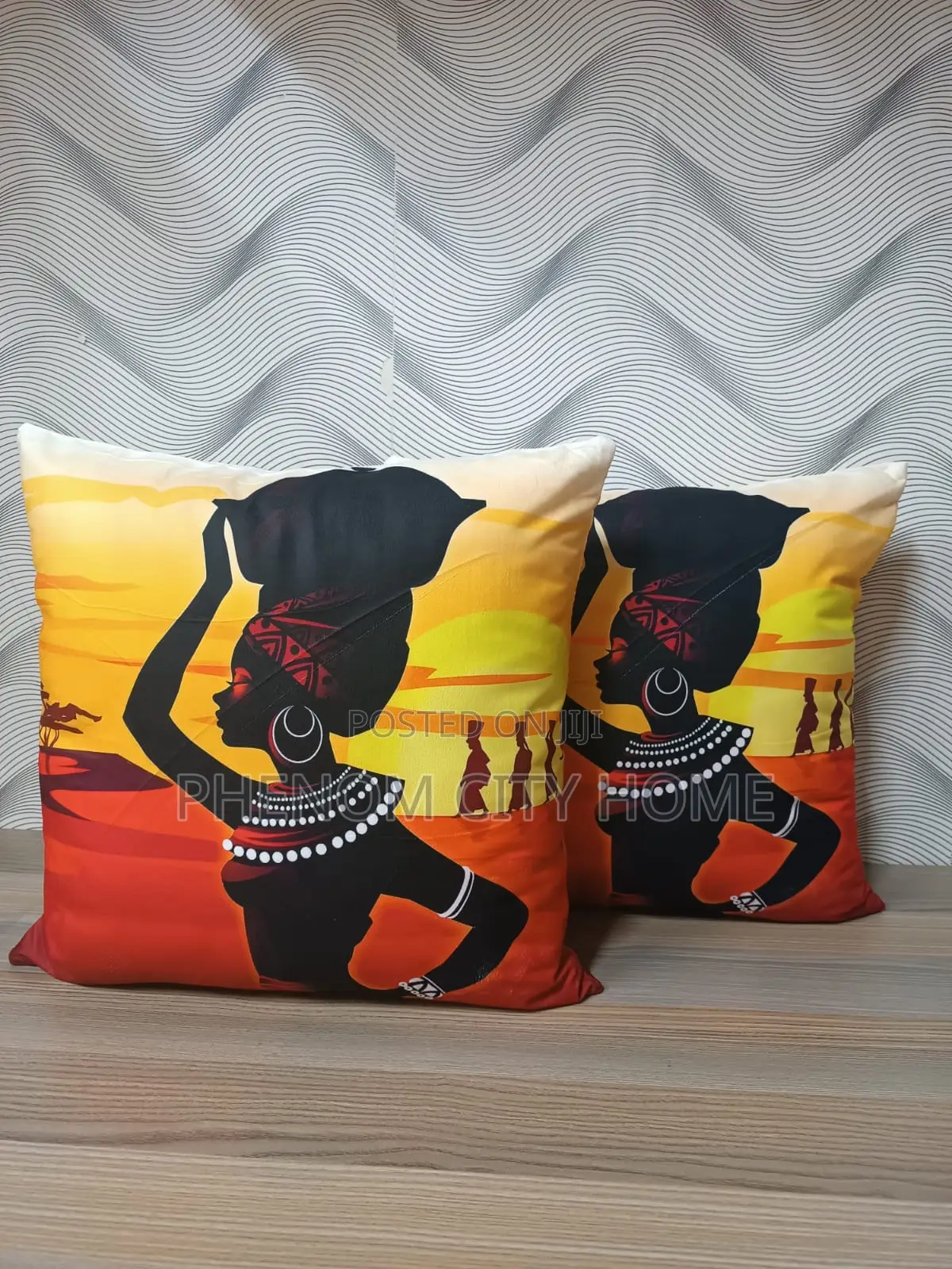 African Theme Pillow Covers