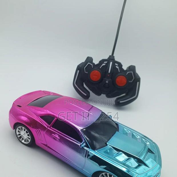 Painted Car Model Remote Controlled Forward, Backw - main view