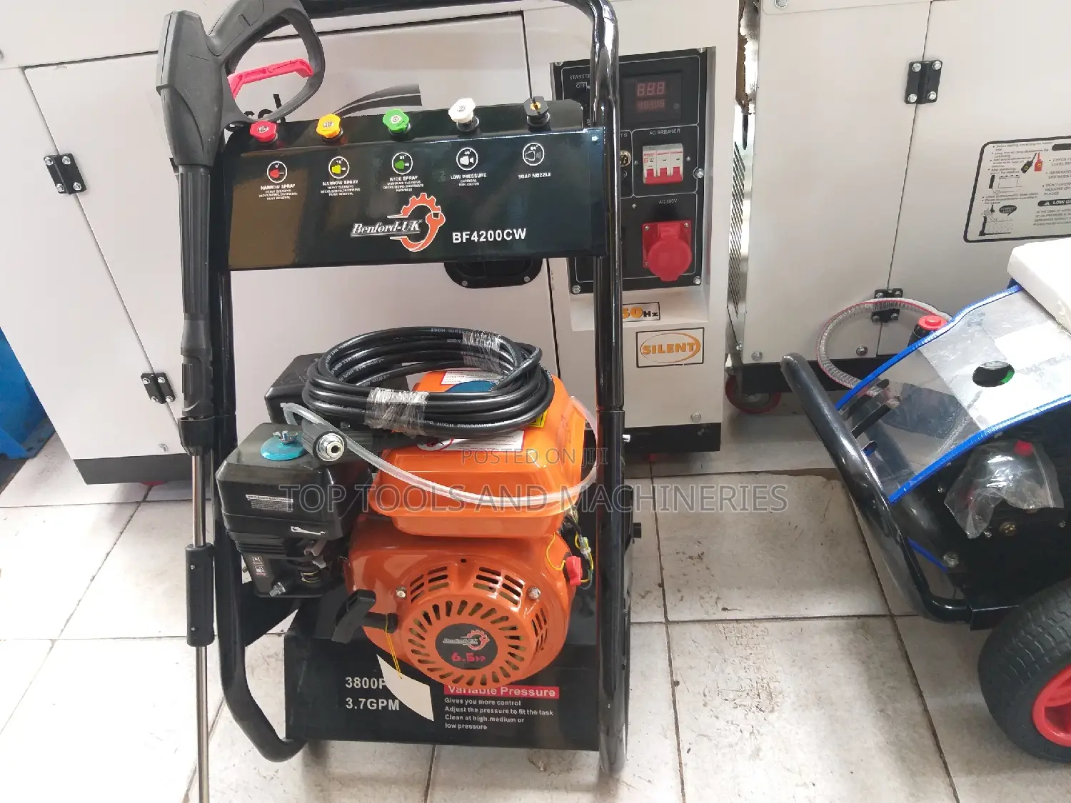 Benford UK Bf4200cw 3800 Psi Gasoline Car Wash Machine