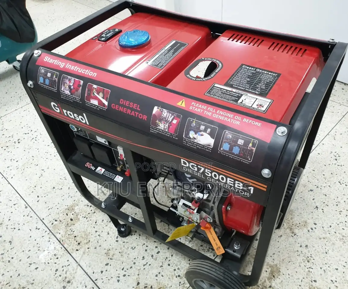 Girasol Generator 7.5kva for Welding