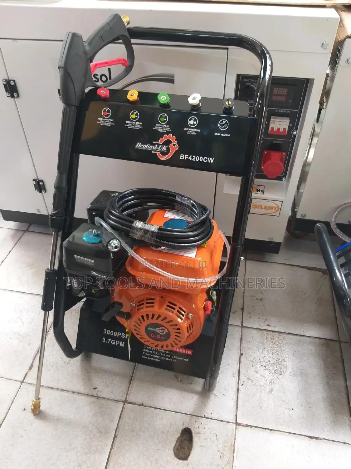 Benford UK Bf4200cw 3800 Psi Gasoline Car Wash Machine