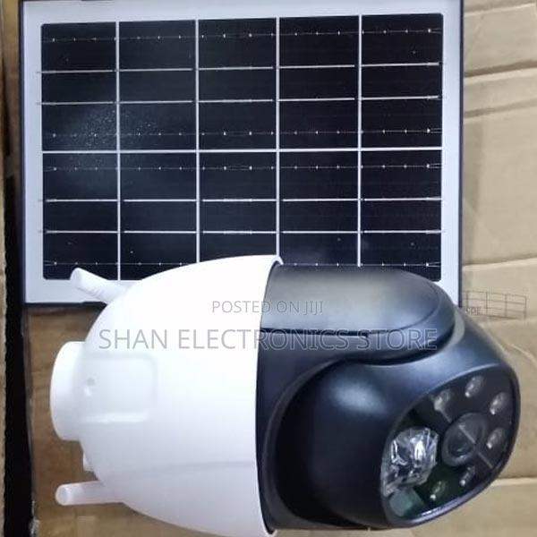 Solar Powered CCTV Camera – V380 Pro-Waterproof Ip66/ Weathe - main view