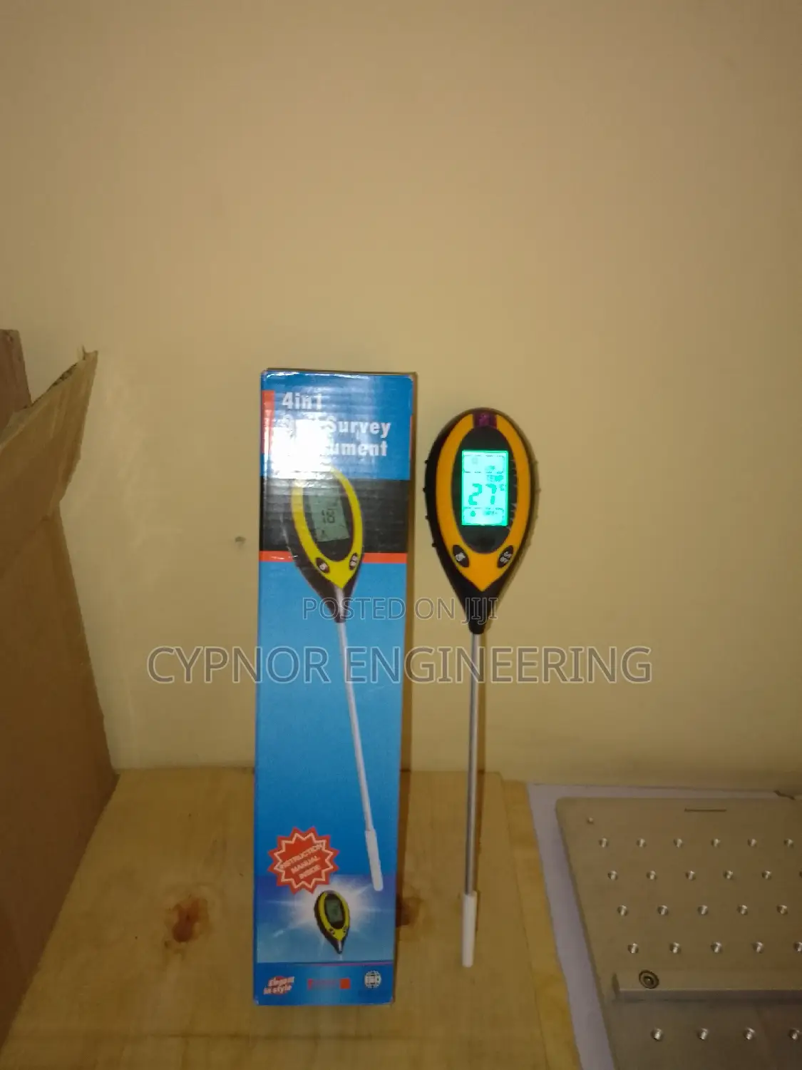 Garden Soil Condition Tracker in Nairobi West Measuring & Layout