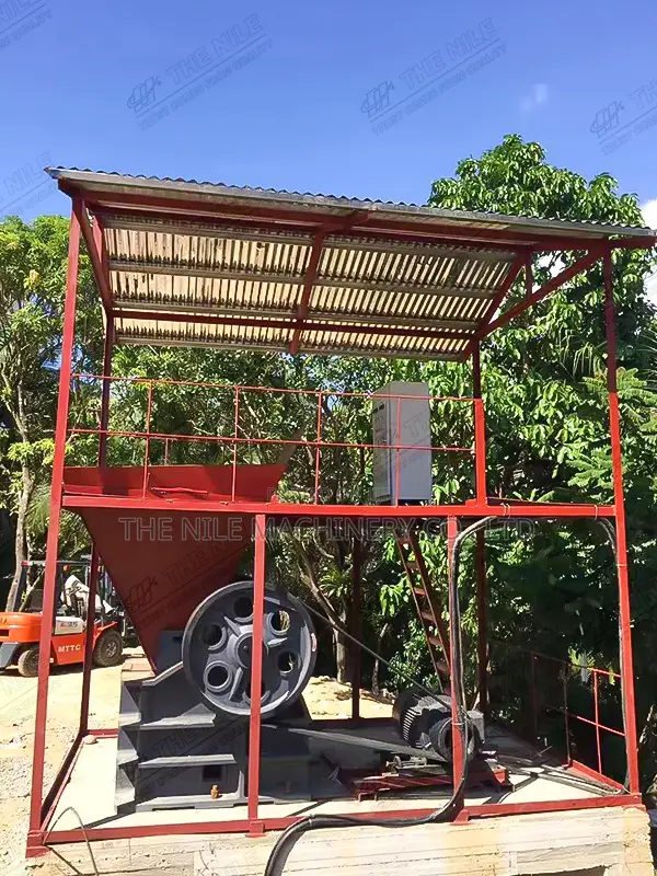 Small Gold Mining With Gold Concentrator 6S Shaking Table