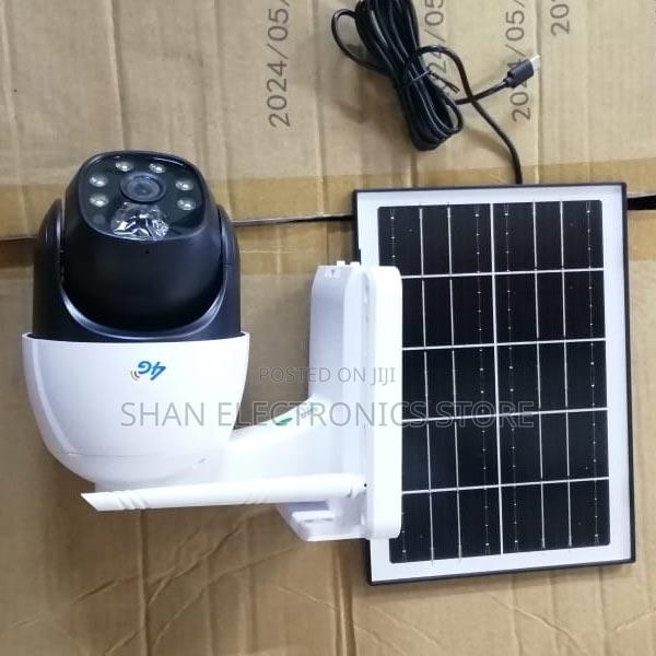 Wireless Solar PTZ Automatic 4g Sim ~Camera With Solar - main view