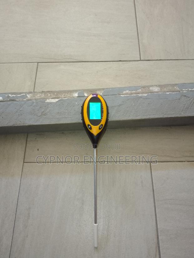 Ph, Moisture, Temperature Gauge - main view