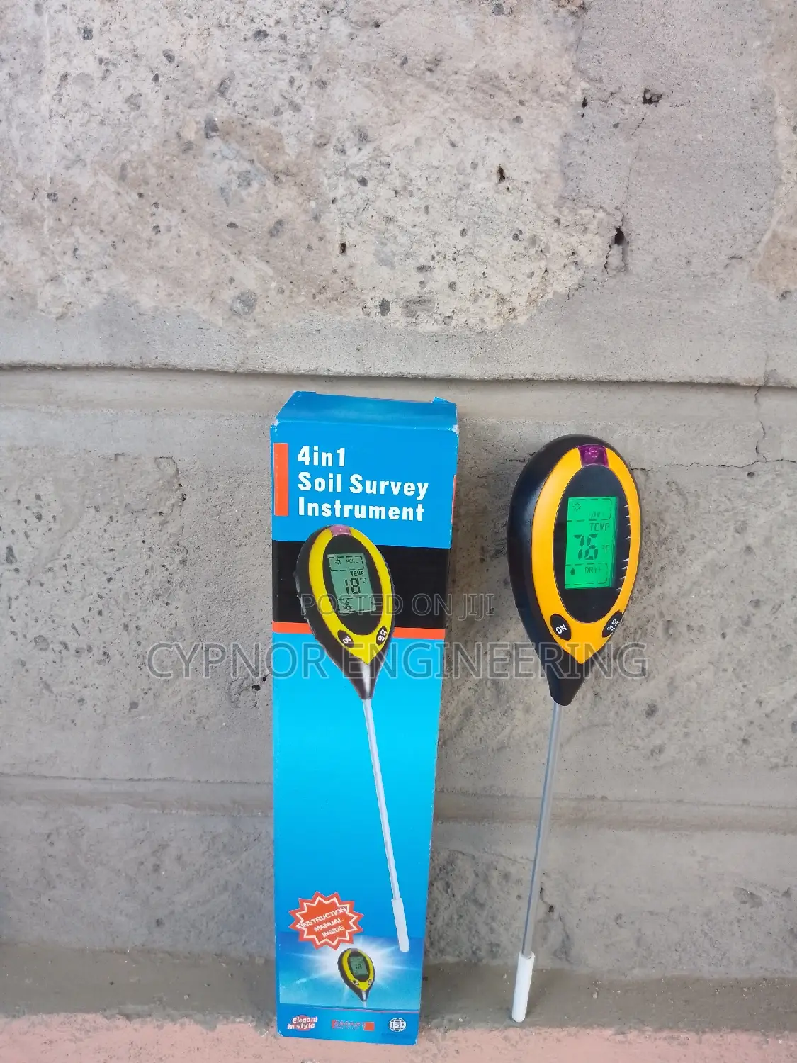 Moisture, Temperature,Ph Tester