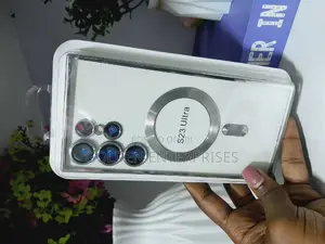 Silver Samsung S23 Ultra Phone Cover