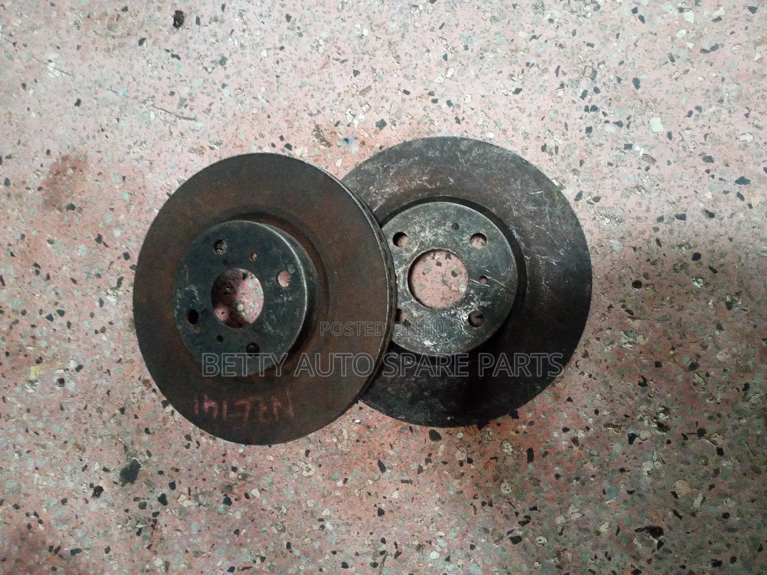 Toyota Fielder Rear Disk