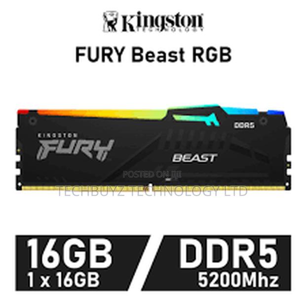 Kingston Fury Beast Desktop Ram Ddr5 16gb 5200