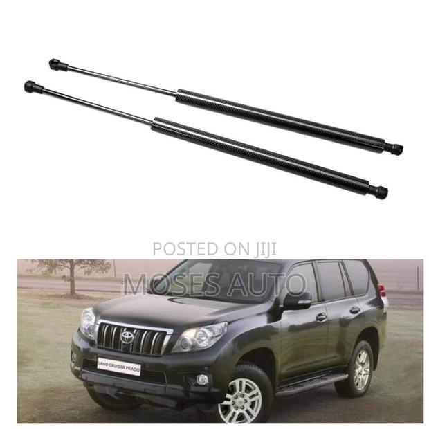 Prado 150 Bonnet Shocks - main view