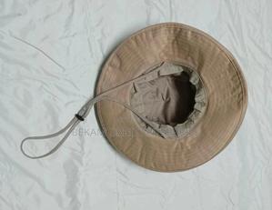 Beige Custom Safari Hat - main view