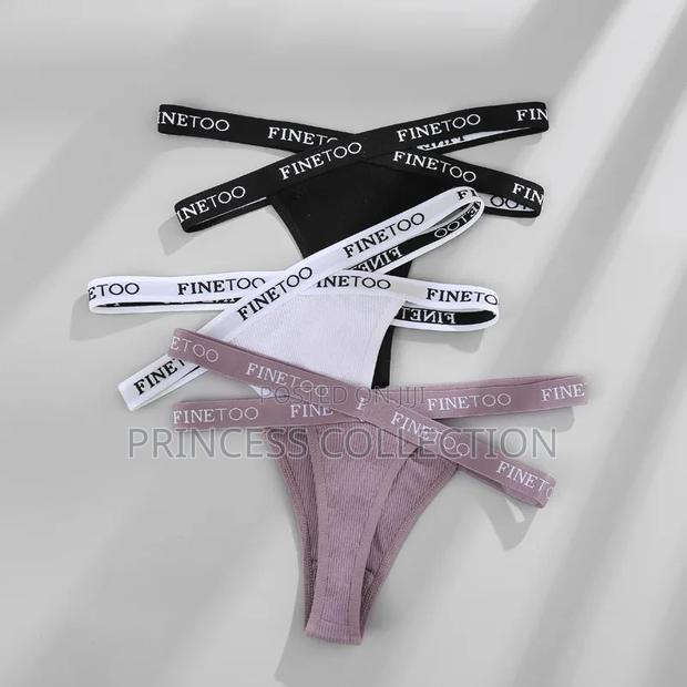Sexy Cotton Thongs - thumbnail 4
