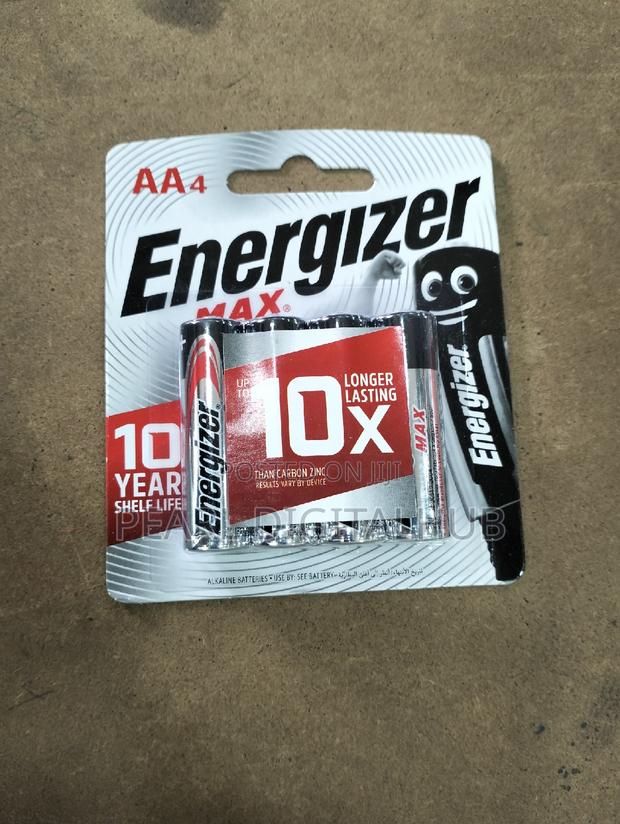 AA 4pack Alkaline Energizer Battery