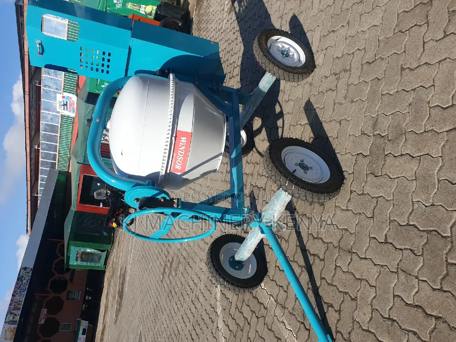 Windsor 400L Concrete Mixer Diesel Powered 7.0 Aircooled .