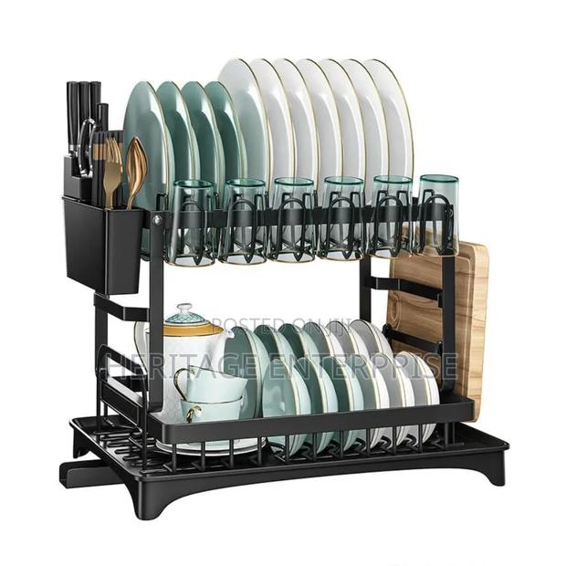 Dish Drainer Rack, 2tier