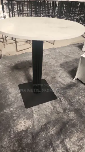 High-Quality Powdercoated Table Leg's.
