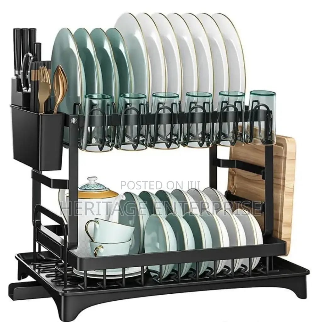 Dish Drying Rack Drainer Cutlery