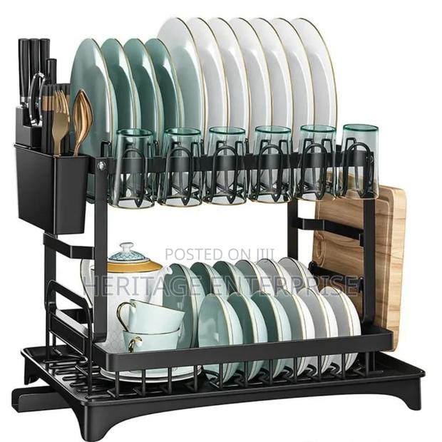 Dish Drying Rack Drainer Cutlery