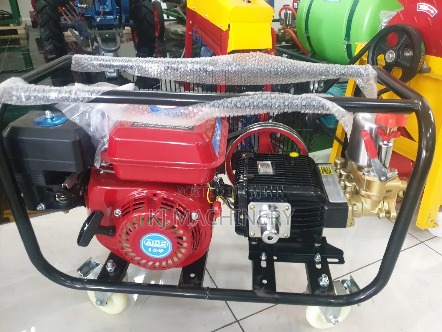 Aico Trolley Sprayer 9.0hp Gasoline Powered