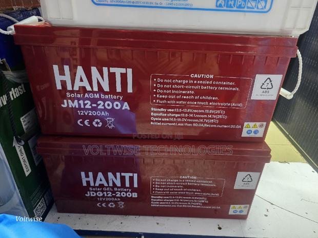 Hanti 12V 200ah AGM Battery - thumbnail 2