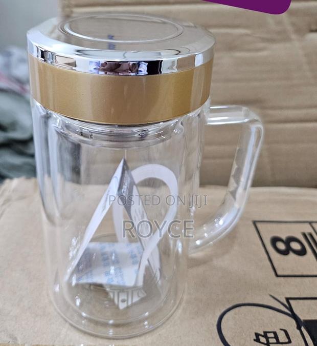 Borosilicate Double Wall Thermo Cup-550ml