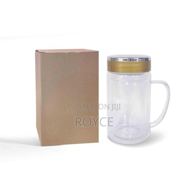 Borosilicate Double Wall Thermo Cup-550ml - thumbnail 2