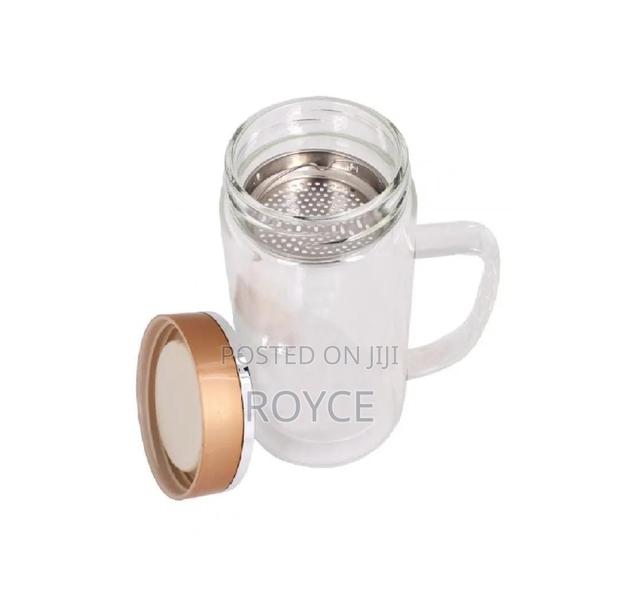 Borosilicate Double Wall Thermo Cup-550ml - thumbnail 4
