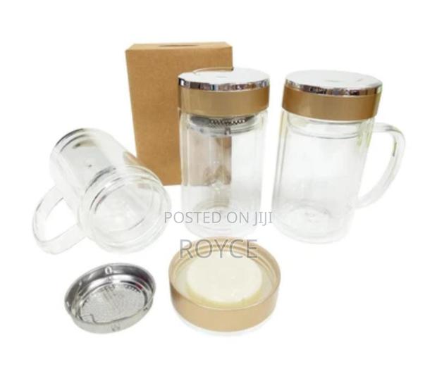 Borosilicate Double Wall Thermo Cup-550ml - thumbnail 3