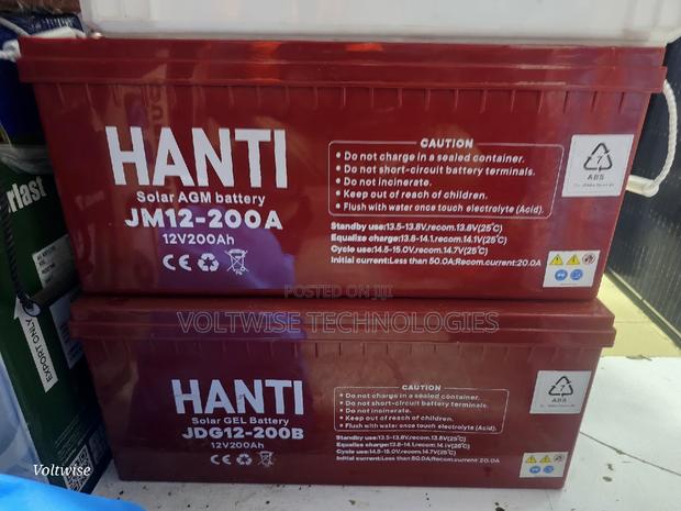 Brand New Hanti 200ah AGM MF Battery