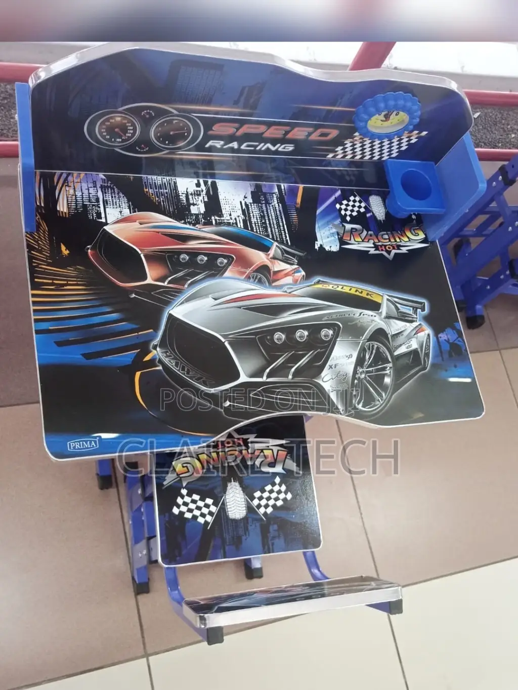 Speed Racing Kids Study Table Desk.