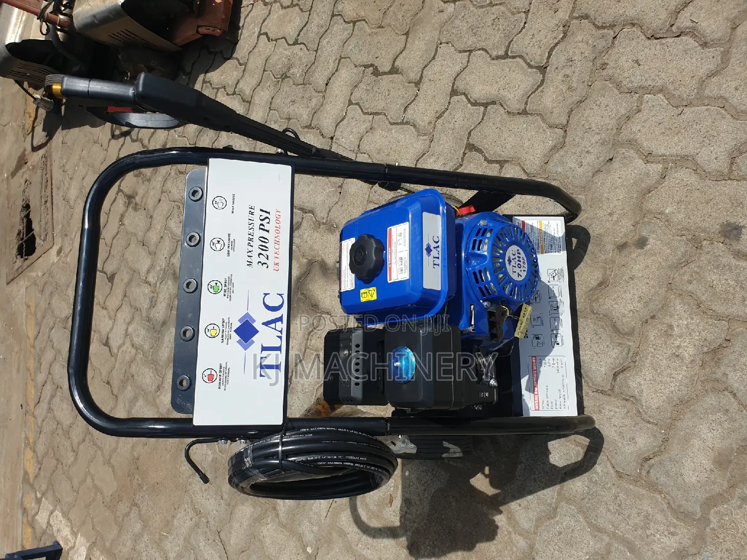 Tlac 3200psi Gasoline Powered Highpressure Washer.