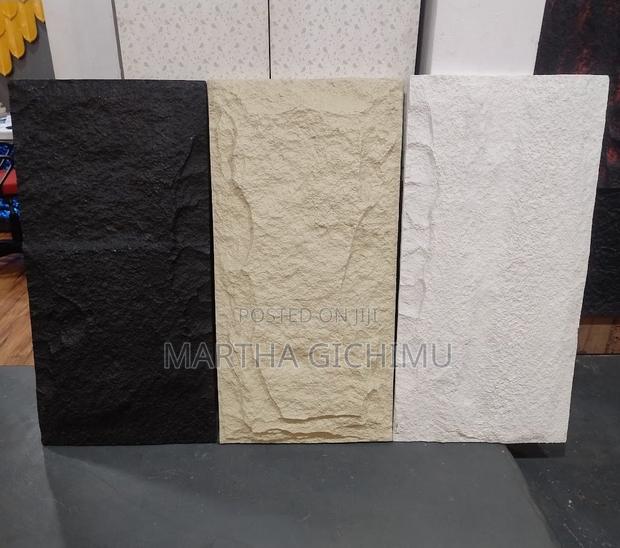 PU Feather Stone Wall Panels Available - main view