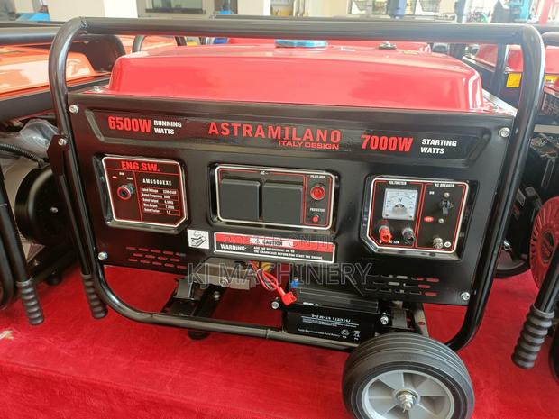 Astramilano 7.5kva Petrol Silent Generator Key Start Genset