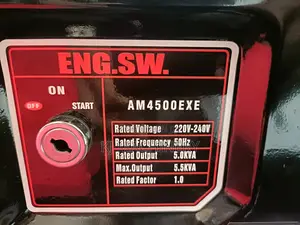 Astramilano 7.5kva Petrol Silent Generator Key Start Genset