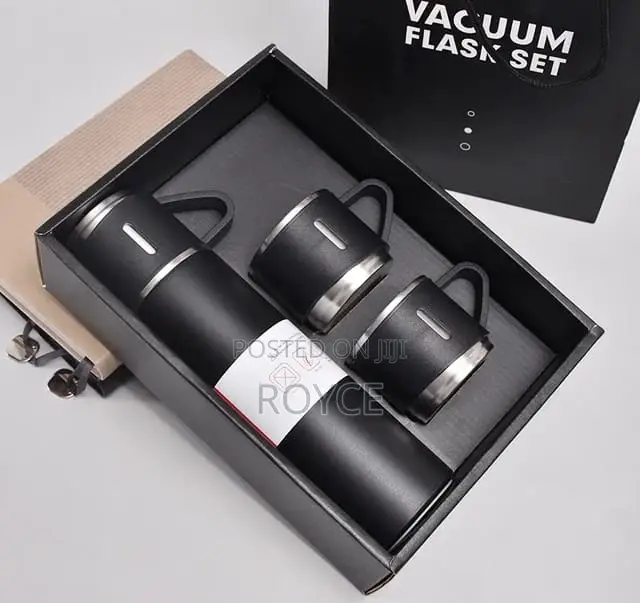 3 in -1 Stainless Steel Vacuum Insulated Flask-(500ml)