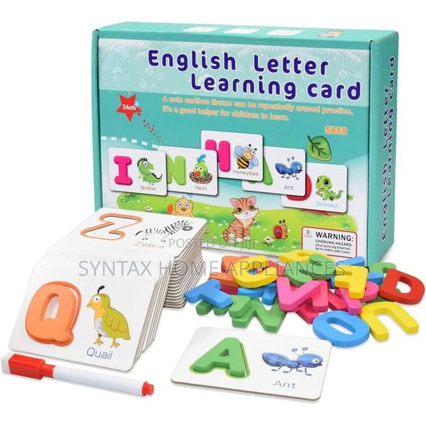 English Letter Learning Card - thumbnail 2