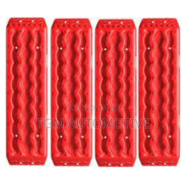 Traction Recovery Board Heavy Duty Pair Red - thumbnail 2