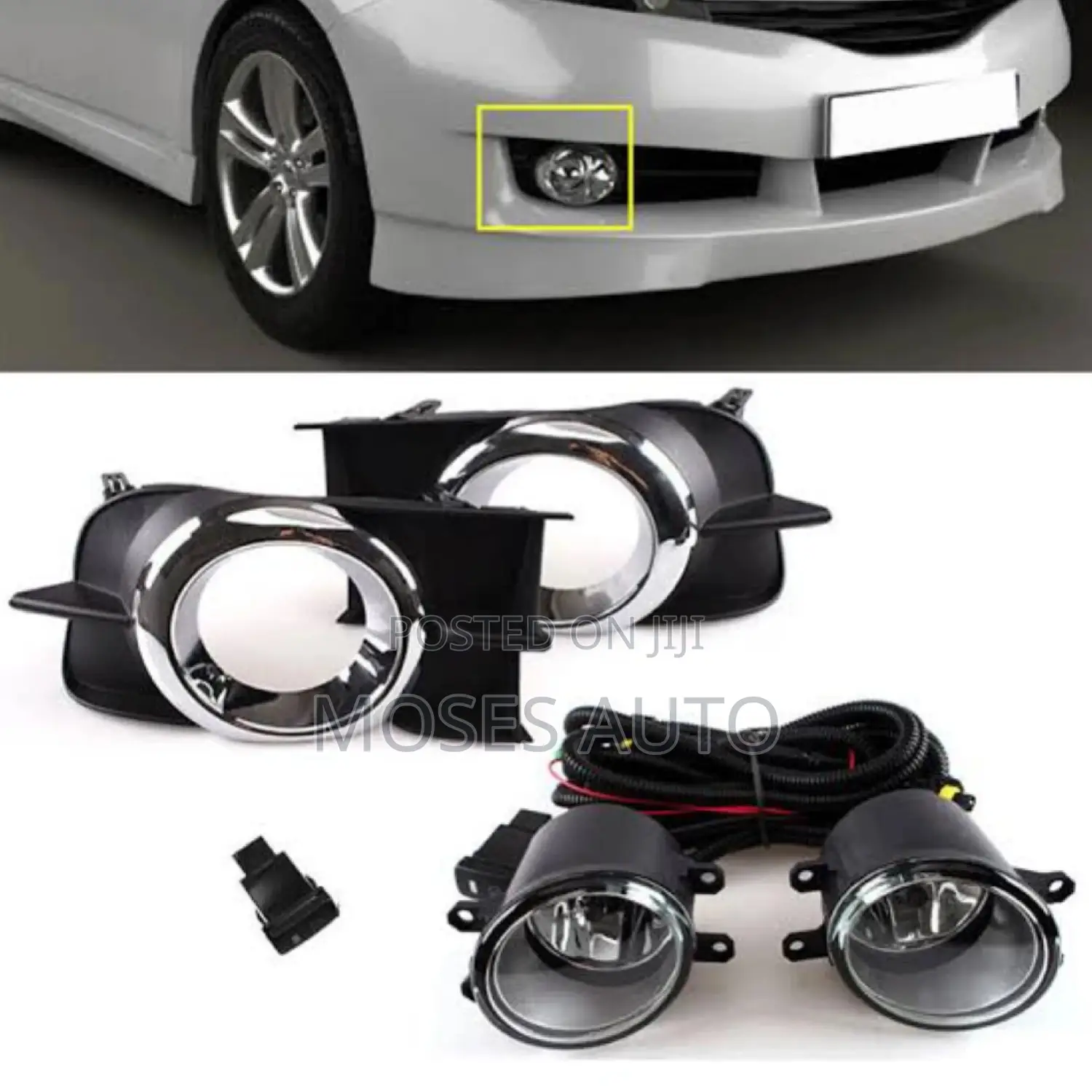 Wish 2010-2014 Fog Lights Set