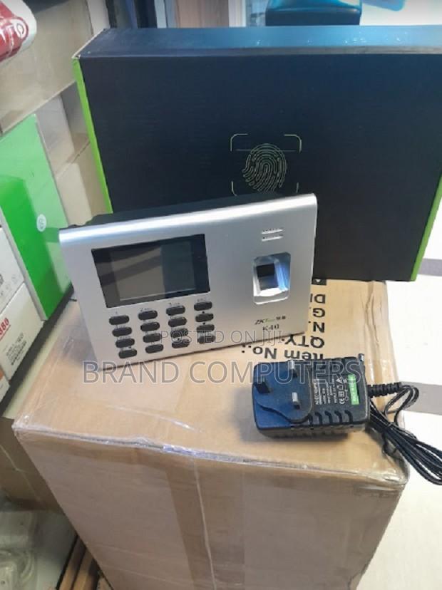 Zkteco K40 Biometric - main view